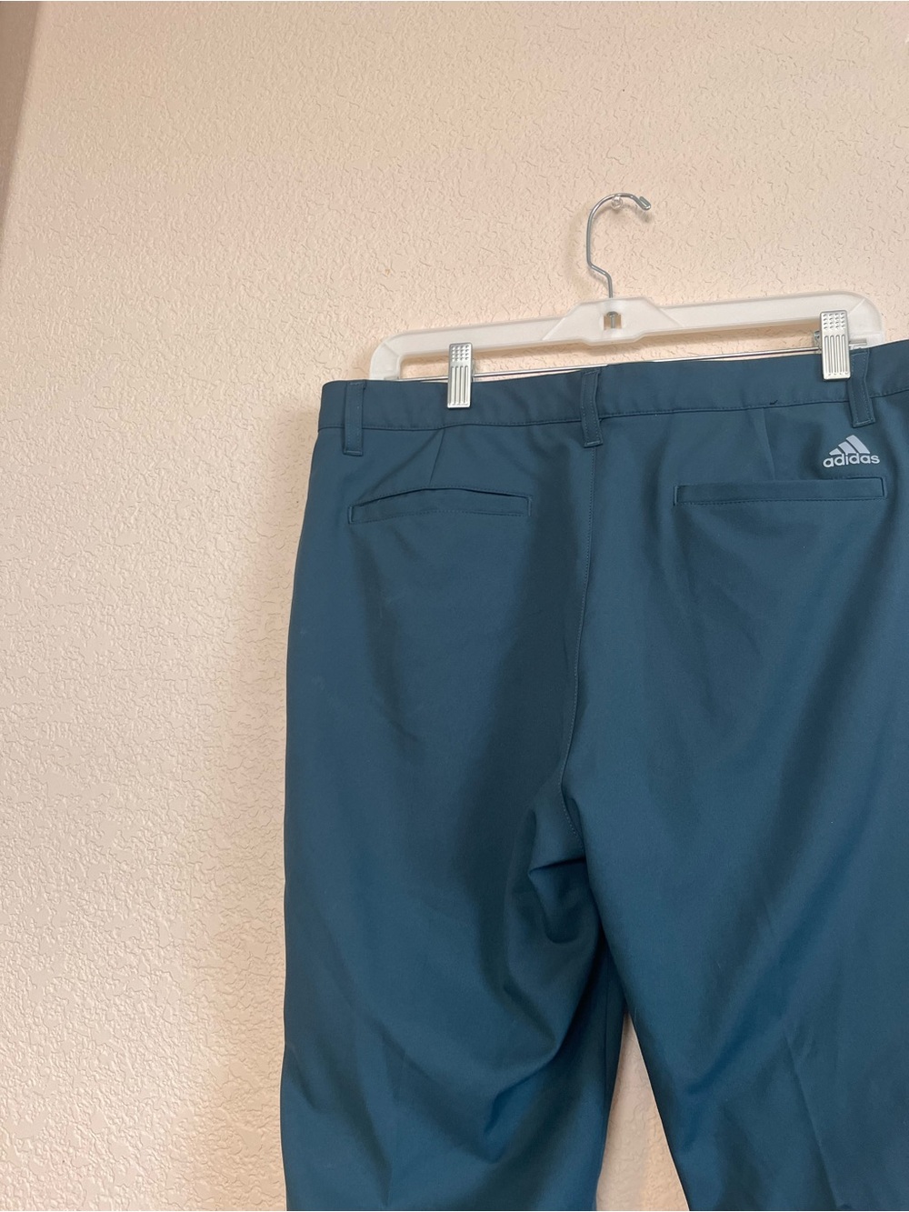 Adidas Mens Ultimate365 Tapered Golf Pants Teal - Picture 9 of 12